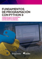 FUNDAMENTOS DE PROGRAMACION CON PYTHON 3 - 9788426733818